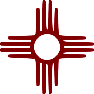 New Mexico Zia Symbol, by Steff, from http://www.clker.com/clipart-zia-symbol-maroon.html